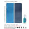 Portable Cooling Towel Quick Drying Silicone Wrapped Polyester Fiber Sport Towel 1