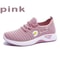 Womens Fashion Mesh Sneakers Lightweight Soft Sole Thick Breathable Casual Shoes 11