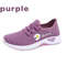 Womens Fashion Mesh Sneakers Lightweight Soft Sole Thick Breathable Casual Shoes 6