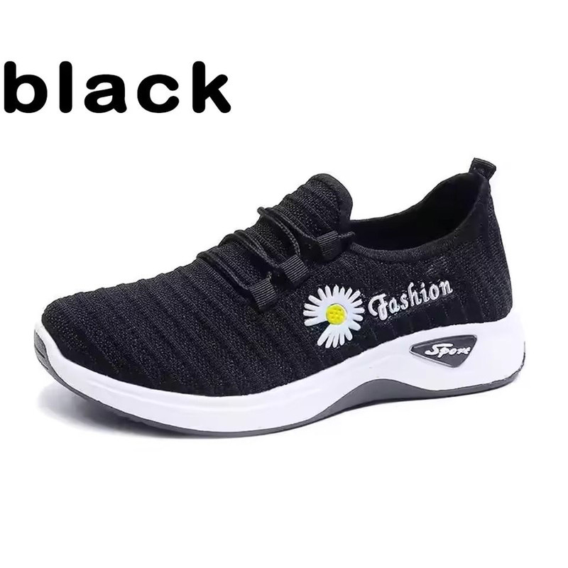 Womens Fashion Mesh Sneakers Lightweight Soft Sole Thick Breathable Casual Shoes 7