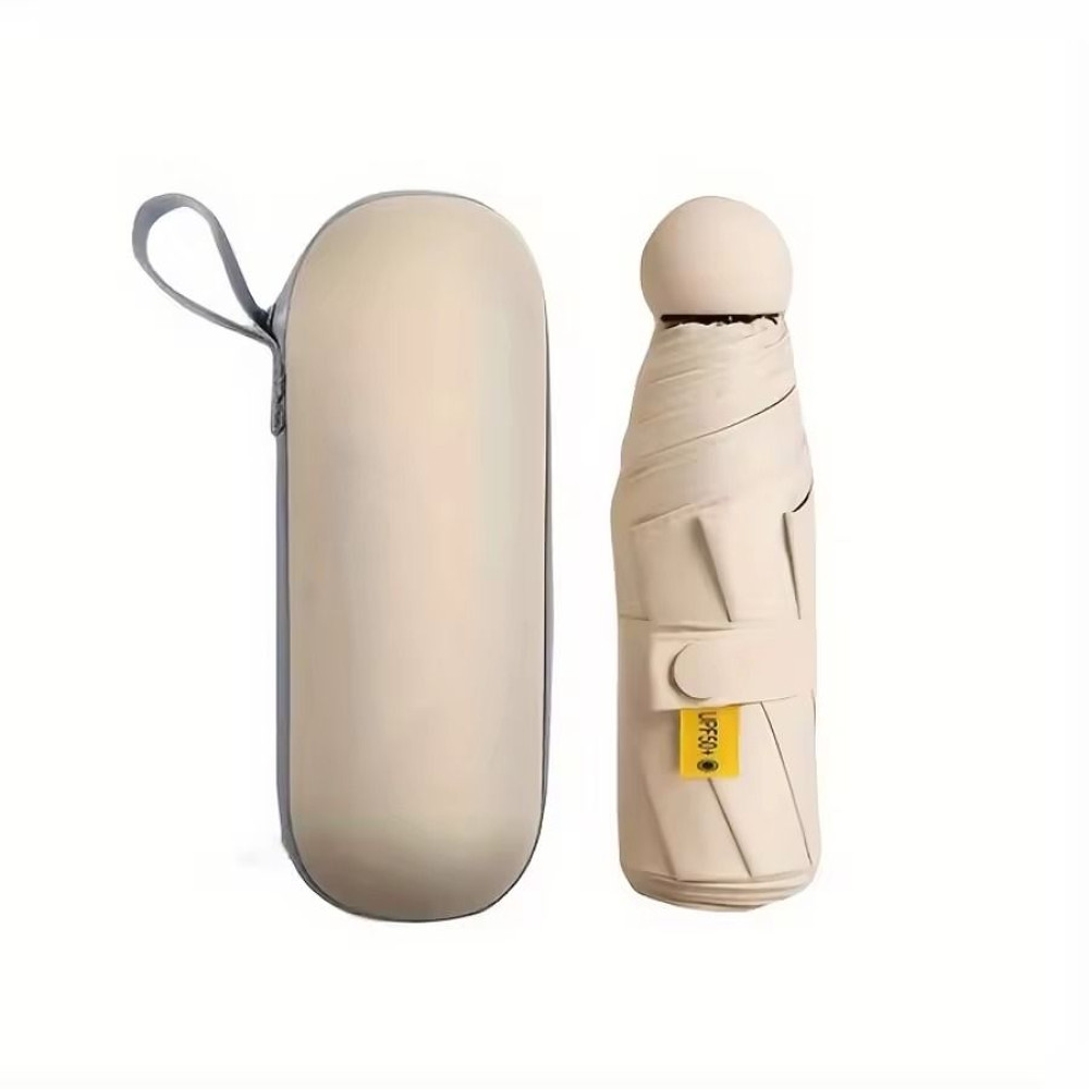 Portable Mini Umbrella With UV Coating And Reinforced Ribs For Sunny And Rainy Days 16