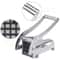 Manual Stainless Steel Vegetable Cutter With Dual Blades For Fast Potato And Fries Cutting 4