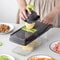 Multifunction Vegetable Slicer And Food Chopper With Grater Blades And Basket Set 3