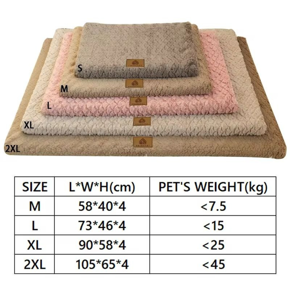 Orthopedic 3D Foam Dog Bed With Removable Faux Fur Cover And Waterproof AntiSlip Base 4