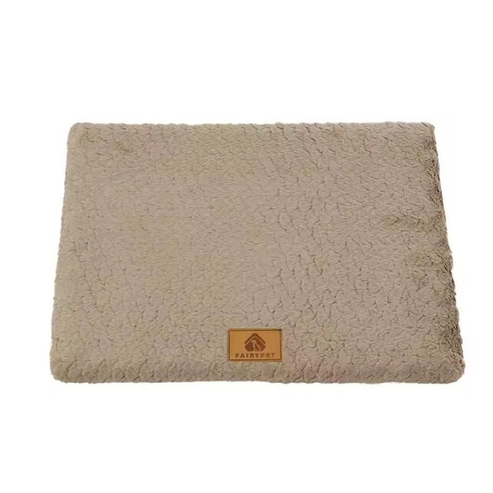 Orthopedic 3D Foam Dog Bed With Removable Faux Fur Cover And Waterproof AntiSlip Base 7
