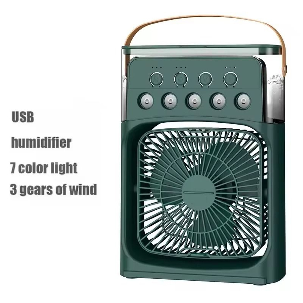 CoolBreeze 3in1 Portable Air Cooler Humidifier Fan With LED Light 11