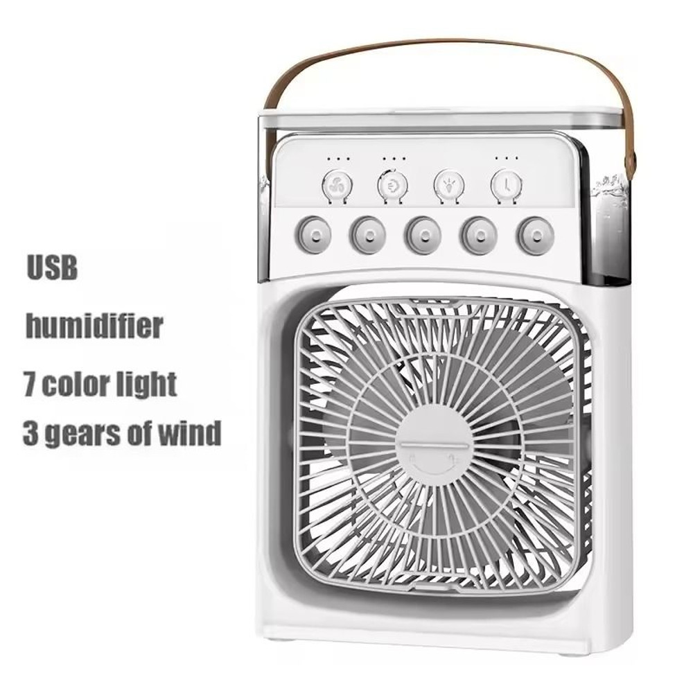 CoolBreeze 3in1 Portable Air Cooler Humidifier Fan With LED Light 7