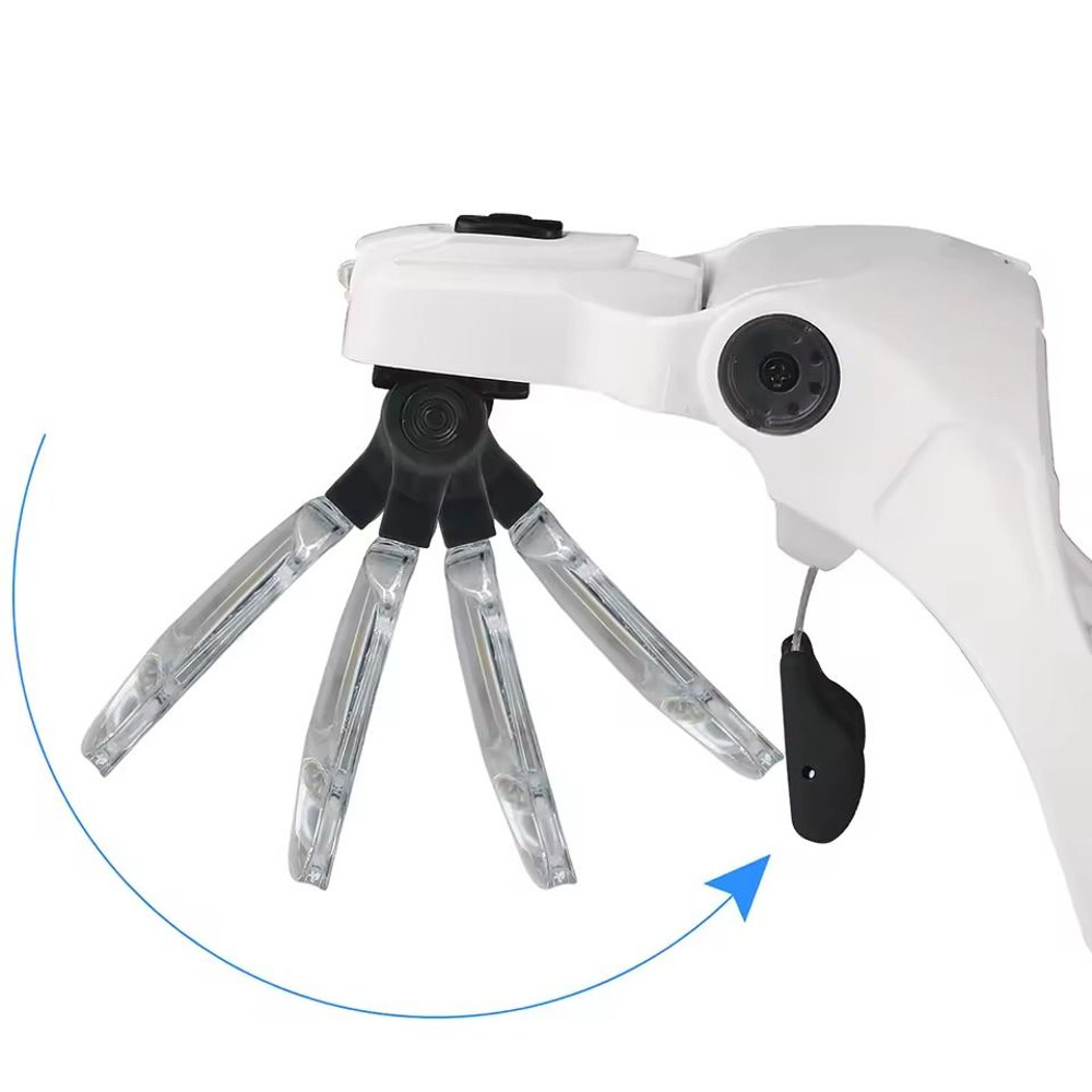 Adjustable LED Head Magnifying Glasses With Multiple Lens Strengths 4