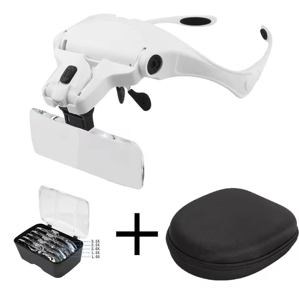 Adjustable LED Head Magnifying Glasses With Multiple Lens Strengths 8