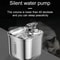 Stainless Steel Cat Fountain With Sensor And Quiet Ultra Filtration System 5