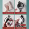 Adjustable Waterproof Shower Head Holder Wall Mount 3