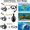 Underwater Snorkeling Mask Set With AntiFog Design And Safe Breathing System 2