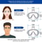 Underwater Snorkeling Mask Set With AntiFog Design And Safe Breathing System 3