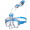 Underwater Snorkeling Mask Set With AntiFog Design And Safe Breathing System 7