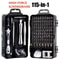115 In 1 MultiPurpose Precision Screwdriver Set For Phone And Electronics Repair 0