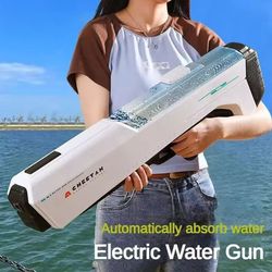 automatic electric water gun toy for kids summer outdoor pool games