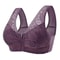Front Zip Sports Yoga Bra With Cotton Cups 7