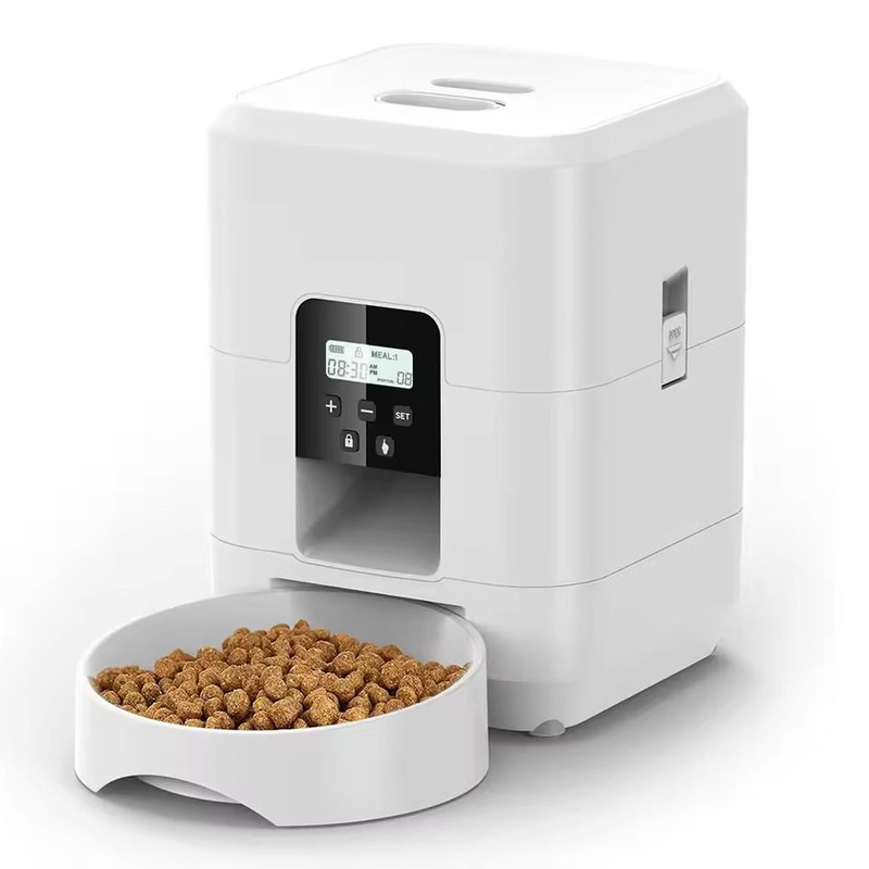 Smart Pet Feeder With Timed Food Dispensing For Cats And Dogs 7