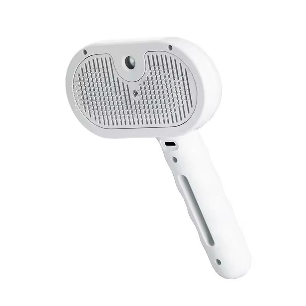 Pet Steam Massage Brush With Hair Removal Comb For Dogs And Cats 7