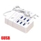 35W Multiport USB Fast Charger 6 Port Wall Adapter With Type C And USB Hub For EU US Plug 8