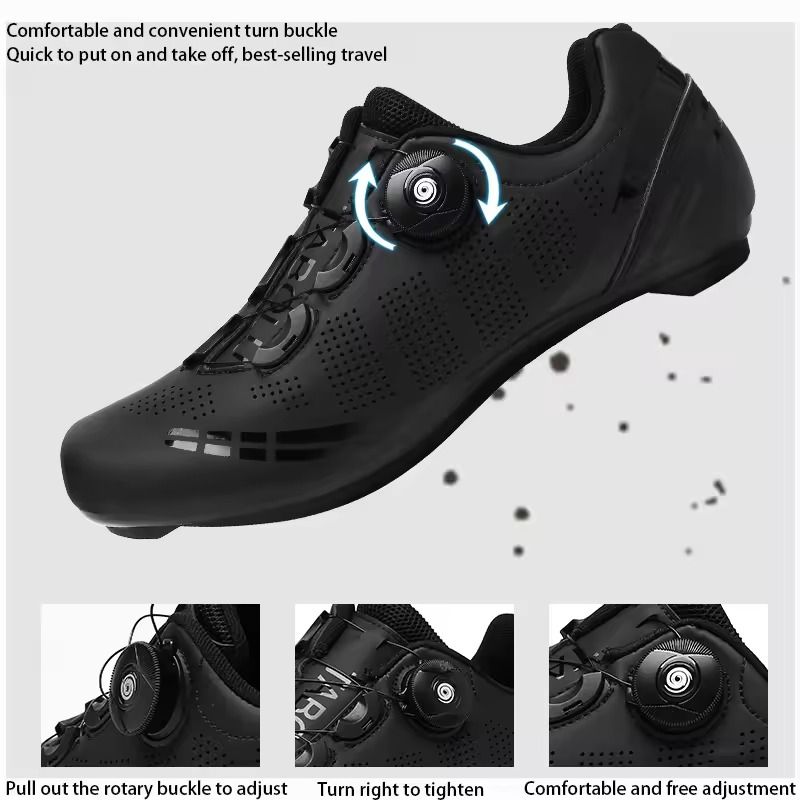 LiXingMing Road Cycling Shoes For Men And Women With SPD Cleats 2