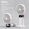Rechargeable Foldable Mini Fan With LED Display And Adjustable Speeds 7