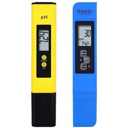 digital ph and tds water tester kit with lcd display