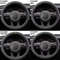 Universal Cowhide Suede Steering Wheel Cover For 3738cm Car Wheels 4