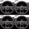 Universal Cowhide Suede Steering Wheel Cover For 3738cm Car Wheels 5