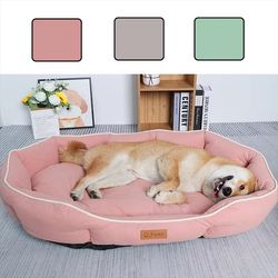 large pet sofa bed for dogs and cats with winter warm cushion
