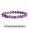 Natural Stone Bead Bracelet With Amethyst Tiger Eye And Crystal Quartz 12