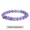 Natural Stone Bead Bracelet With Amethyst Tiger Eye And Crystal Quartz 6
