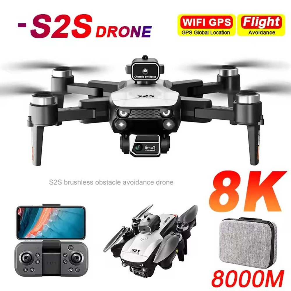 Foldable Mini Drone With 4K HD Camera And Obstacle Avoidance For Aerial Photography 0