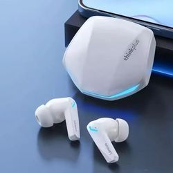 lenovo wireless bluetooth earbuds with touch control and noise reduction
