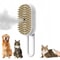 Three In One Pet Grooming Brush With Steam Function For Cats And Dogs 7