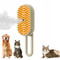 Three In One Pet Grooming Brush With Steam Function For Cats And Dogs 8