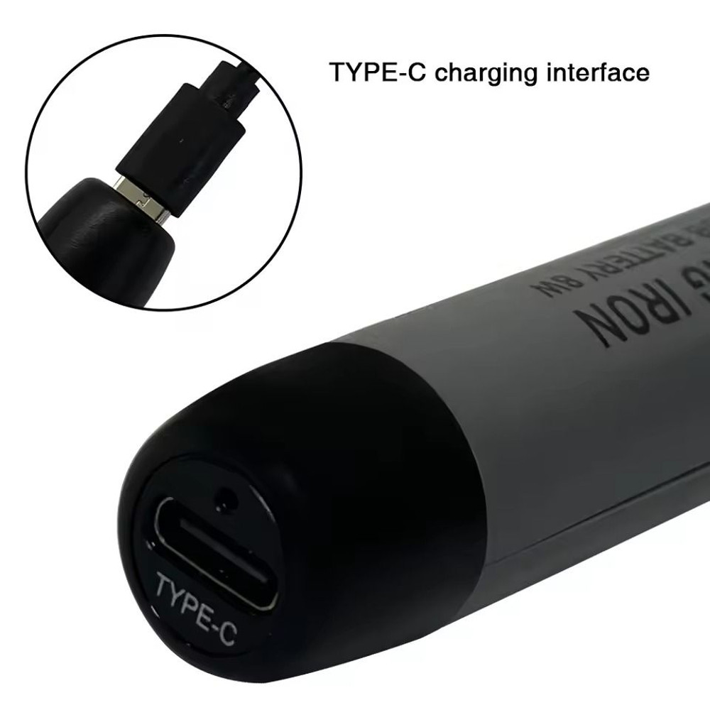 Rechargeable USB Soldering Iron With Adjustable Temperature And Type C Interface 4