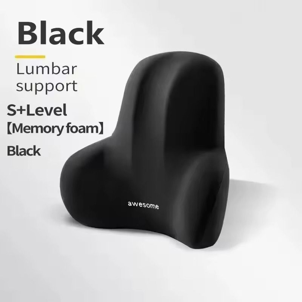 Memory Foam Lumbar Support Cushion For Office Chairs Car Seats And Postpartum Relief 6