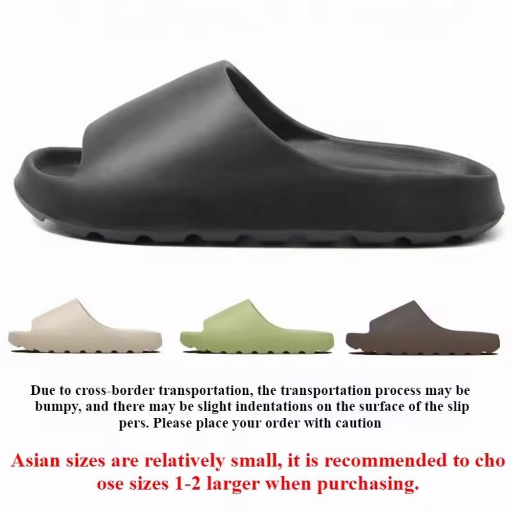 Unisex Cloud Slide Sandals With Thick Soles And Soft EVA Cushioning 1