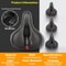 Shock Absorbing Bike Saddle With Breathable Hollow Design For Men And Women 4