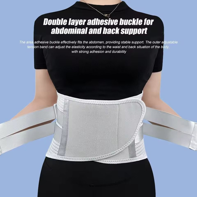 Lumbar Support Belt With Ergonomic Pad For Lower Back Pain And Posture Relief 2