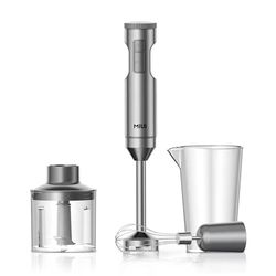 miui 4 in 1 hand immersion blender with food processor and whisk attachments