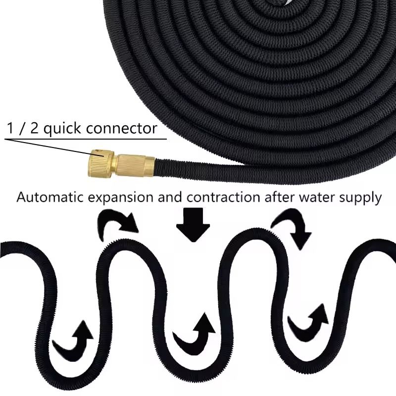 Flexible Garden Water Hose With Double Latex Core And High Pressure Design 2