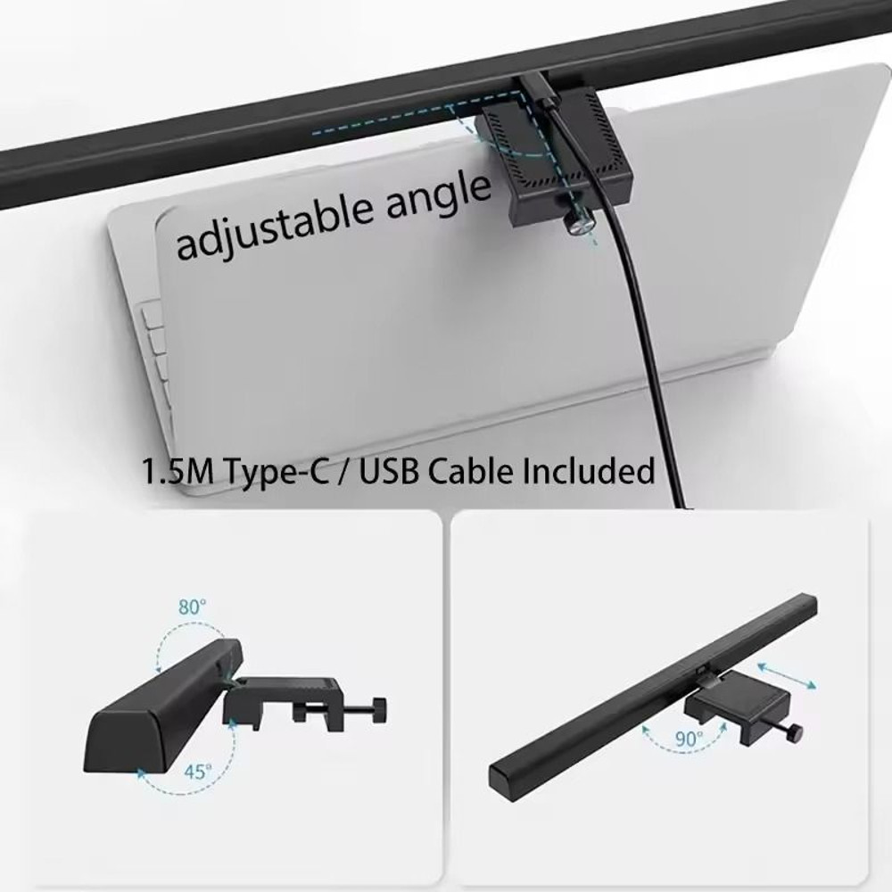 LED Monitor Light Bar With Dimming Function For Screen Reading And Eye Protection 4