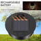 Solar Lantern Replacement Lids With LED Panel For Outdoor Hanging Lights 2