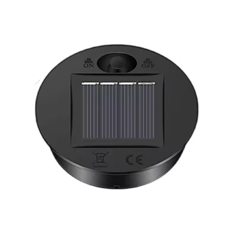 Solar Lantern Replacement Lids With LED Panel For Outdoor Hanging Lights 6