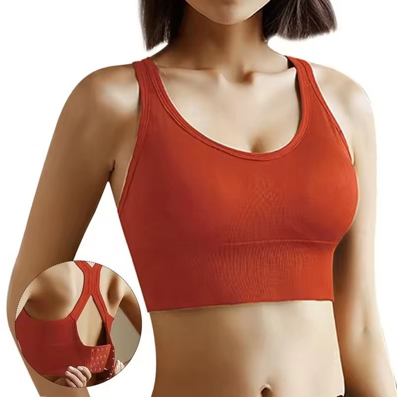 Breathable Hollow Push Up Sports Bra Crop Top For Women Gym Running And Fitness Wear 5