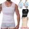 Mens Slimming Compression Undershirt Tank Top With Mesh Shapewear Support 0