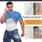 Mens Slimming Compression Undershirt Tank Top With Mesh Shapewear Support 4