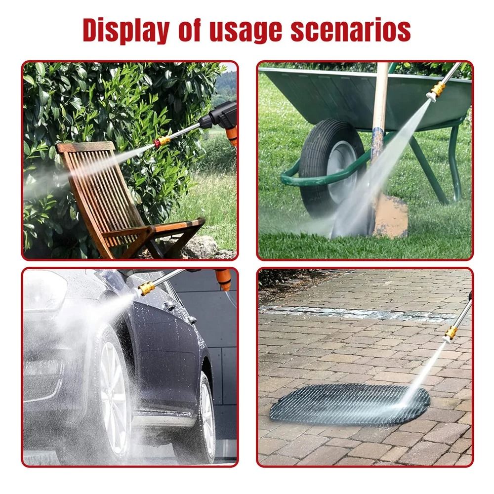 Portable High Voltage Lithium Battery Car Washer With 30bar Pressure And Rechargeable 48V Battery 4